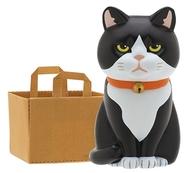 トレーディングフィギュア ハチワレ(黒) 「紙袋に入った猫2」