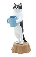 トレーディングフィギュア しろくろとコーヒー 「猫ラボ ねこのパン屋さん」