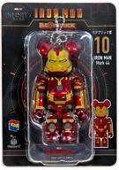 トレーディングフィギュア BE＠RBRICK-ベアブリック- 10.アイアンマン マーク44 「Happyくじ BE＠RBRICK MARVEL Infinity SAGA 『IRON MAN』」 ベアブリック賞