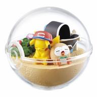食玩 トレーディングフィギュア 1.サトシのピカチュウ＆モクロー 「ポケットモンスター サン＆ムーン テラリウムコレクションEX〜アローラ地方編〜」