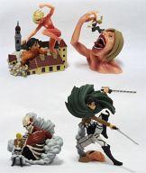 Trading Figure Complete Set of 4 Capsule Q Characters Attack on Titan Despair & Counterattack Vignette Vol. 2 image 1
