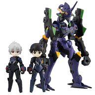 Trading Figure Desktop Army Evangelion New Theatrical Edition Ikari Shinji & Nagisa Kaworu & Evangelion Unit-13 Official Shop Exclusive