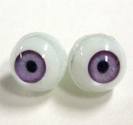 ドールアクセサリー 6mm グラスティックアイ バイオレット