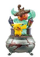 トレーディングフィギュア 1.ピカチュウ＆バケッチャ 「ポケットモンスター Little Night Collection2〜闇夜の小さないたずら〜」 imagen 1