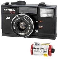 トレーディングフィギュア 1.KONICA C35 EF/Sakuracolor400フィルム 「コニカミノルタ ミニチュアコレクション」
