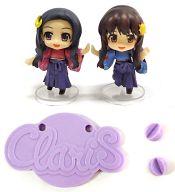 トレーディングフィギュア [単品] ねんどろいどぷち ClariSセット ナイショの話ver. 「ClariSコレクション」 同梱品