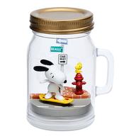 トレーディングフィギュア 1.NYの街中で 「SNOOPY＆WOODSTOCK Terrarium On Vacation」