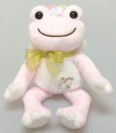 ぬいぐるみ ピクルス(ピンク) キューピッドシリーズ ビーンドール 「pickles the frog-かえるのピクルス-」