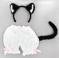 ドールアクセサリー ドルフィー/DD用 黒ネコカチューシャ＆しっぽドロワーズ 「天使のころも」 ボークスショップ＆ホビー天国ウェブ限定