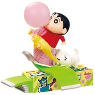 トレーディングフィギュア 6.フーセンガムでうかんじゃったゾ 「クレヨンしんちゃん ゴロっと満足フィギュア〜おつやパーティーだゾ〜」