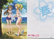 クリアファイル 絢瀬絵里＆南ことり 特製A4クリアファイル 「ラブライブ!」 電撃屋 フィギュア予約特典