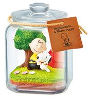 トレーディングフィギュア 1.しあわせは...あったかい子犬。 「SNOOPY ＆ FRIENDS Terrarium Happiness with Snoopy」