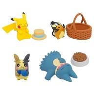 トレーディングフィギュア 全4種セット 「てのひらモーメント ポケモン みんなでピクニックマスコット」 画像 1