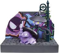 食玩 トレーディングフィギュア 2.ベトベター＆ランプラー 「ポケモンの街 夜の路地裏」