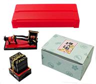 食玩 トレーディングフィギュア 8.重箱・牛車 「ぷちサンプルシリーズ ひなまつり」