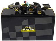 ミニカー 1/18 ロータス Type 72D オーストリアGP 1972 Exoto Lotus エマーソン・フィッティパルディ フィギュア付 John Player Special #31(ブラック×ゴールド) [GPC97032]