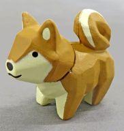トレーディングフィギュア いぬ 「木彫り作家 川崎誠二の木彫りの動物たち マスコットフィギュア」