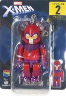 トレーディングフィギュア BE＠RBRICK -ベアブリック- 2.マグニートー 「Happyくじ BE＠RBRICK MARVEL『X-MEN』」 ベアブリック賞