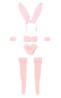ドールアクセサリー 1/12 ピコニーモ用 ふわふわ♪うさぎさんset(ピンク)