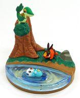 トレーディングフィギュア ツタージャ＆ポカブ＆ミジュマル 「ポケットモンスター ベストウイッシュ 立体ポケモン図鑑BW01」 image 1
