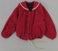 ドールアクセサリー MSD用 Maroon Sailor Jumper red