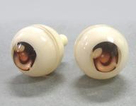 ドールアクセサリー 22mm ドルフィーアニメティックアイズ Fタイプ しっこく色 ボークスショップ＆ホビー天国ウェブ限定