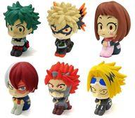 トレーディングフィギュア 全6種セット 「僕のヒーローアカデミア すわっとこ!」 ジャンプショップ限定
