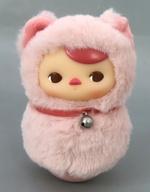 トレーディングフィギュア Pink Cat 「POPMART PUCKY Roly-Poly Kitty シリーズ ぬいぐるみ」