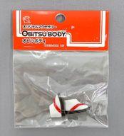 ドールアクセサリー 11cmボディ用 足袋草履 マグネット付き(赤/艶黒)