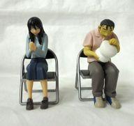 トレーディングフィギュア 大野 加奈子＆田中 総市郎+(備品) 「げんしけん フィギュアコレクション」