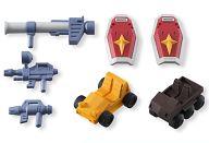 食玩 トレーディングフィギュア 5.連邦軍武器セット 「ビルドモデル ガンダム」