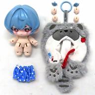 トレーディングフィギュア フルーツあらいぐま 「Youtype Toys × Ya!XiuGo! シュウゴ!おやつをどうぞ BJDブラインドドールシリーズ」