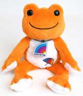 ぬいぐるみ ピクルス(オレンジ) ビーンドール 「アメトーーク!×pickles the frog-かえるのピクルス-」 Bild 1