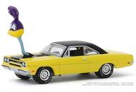 ミニカー 1/64 1970 Plymouth Road Runner with `The Loved Bird` Road Runner Air Grabber Figure [30088]