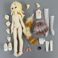 トレーディングフィギュア VIVI 「inedible doll にゃんキューブシリーズ トレーディングドール」