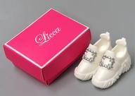 ドールアクセサリー ビジュースニーカー(ホワイト) 「Licca closet series」 スニーカーコレクション