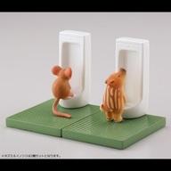 トレーディングフィギュア ネズミ＆イノシシ 「miniQ 佐藤邦雄の動物たち『つれ○。○』」 รูปภาพ 1