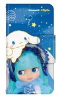 ドールアクセサリー スマートフォン手帳型ケース シナモロール(L) 「Blythe-ブライス-」