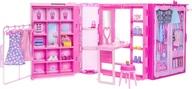 ドールアクセサリー バービー しゅうのうりょくばつぐん! おしゃれなピンクのドリームクローゼット 「Barbie -バービー-」 รูปภาพ 1