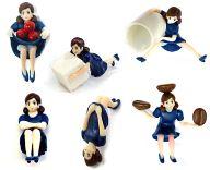 トレーディングフィギュア 全6種セット 「微糖のフチ子」