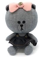 ぬいぐるみ デニムチョコ CUDDLE DOLL(ぬいぐるみ) 「LINE FRIENDS」