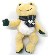 ぬいぐるみ ピクルス(グリーン) LOVEチェックシリーズ ビーンドール 「pickles the frog-かえるのピクルス-」 マルシェド限定