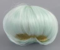 ドールアクセサリー 8〜9インチ用 ヘアウィッグ ライトグリーン