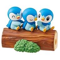Piplup Gashapon Trading Figure #6 Pokemon Let's Line Them Up Connect Them Friendship Tree image 1