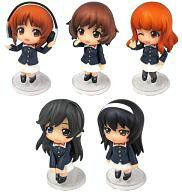 トレーディングフィギュア 全5種セット 「ねんどろいどぷち ガールズ＆パンツァー あんこうチームVer.」 Bild 1