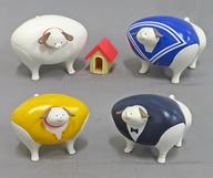トレーディングフィギュア 全4種セット 「肩幅犬 -KATAHABAKEN FIGURE- ボックストイ版」