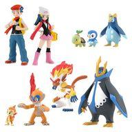 食玩 トレーディングフィギュア ポケモンスケールワールド シンオウ地方 セット imagen 1