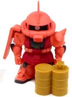 トレーディングフィギュア 【シークレット】H-8 シャア専用ザク 卓上ザク小隊フィギュアコレクション 「一番くじ 機動戦士ガンダム〜MS-06 ザクII〜」H賞 รูปภาพ 1