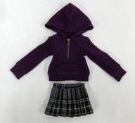 ドールアクセサリー MSD/SDC/MDD用 ゆったりパーカー＆スカートセット(紫) 「ラ・ペルソナーレ コレクション/ピンクレーベル」 ボークスショップ＆ホビー天国ウェブ限定 Bild 1