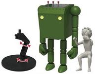 トレーディングフィギュア ロボノイド+コナン+台座(アニメカラー) 「未来少年コナン アクションロボノイド ブラインドボックス版」